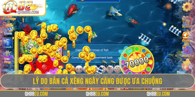 Bắn Cá Xèng – Game Săn Cá Đổi Thưởng Hot Nhất 2025 4 Lý do bắn cá xèng ngày càng được ưa chuộng