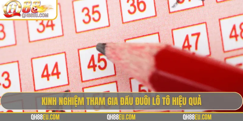 Đầu Đuôi Lô Tô: Cách Hiểu, Cách Chơi Và Kinh Nghiệm Thực Tế 4 Kinh nghiệm tham gia đầu đuôi lô tô hiệu quả
