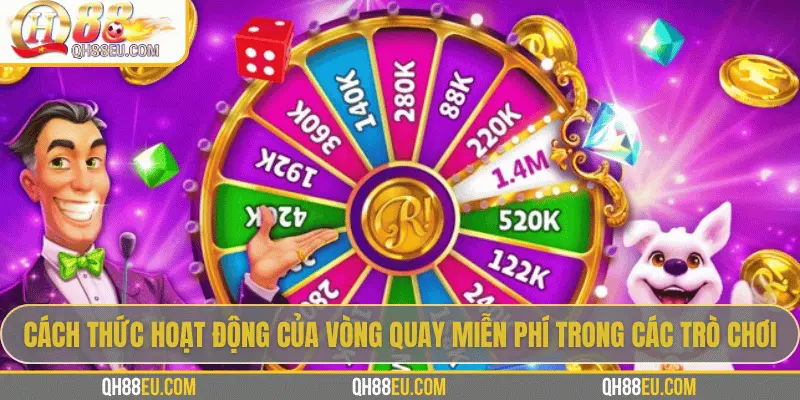 Cách thức hoạt động của vòng quay miễn phí trong các trò chơi