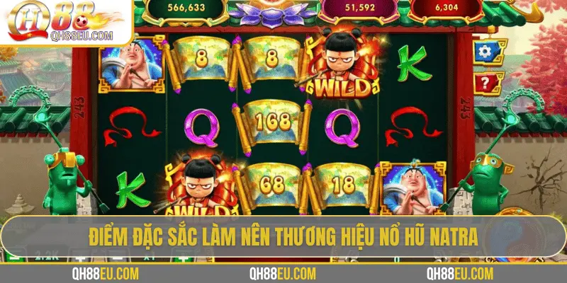 Khám Phá Nổ Hũ Natra – Thế Giới Thần Thoại Rực Lửa 3 Điểm đặc sắc làm nên thương hiệu nổ hũ Natra